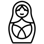 Лоток двухъярусный для бумаг А4  из камня обсидиан ( коричневый) "Люкс 1"