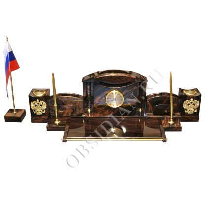 Канцелярский настольный набор для руководителя "Шарм 2-2"