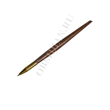 Ручка из камня обсидиан р-1-1
