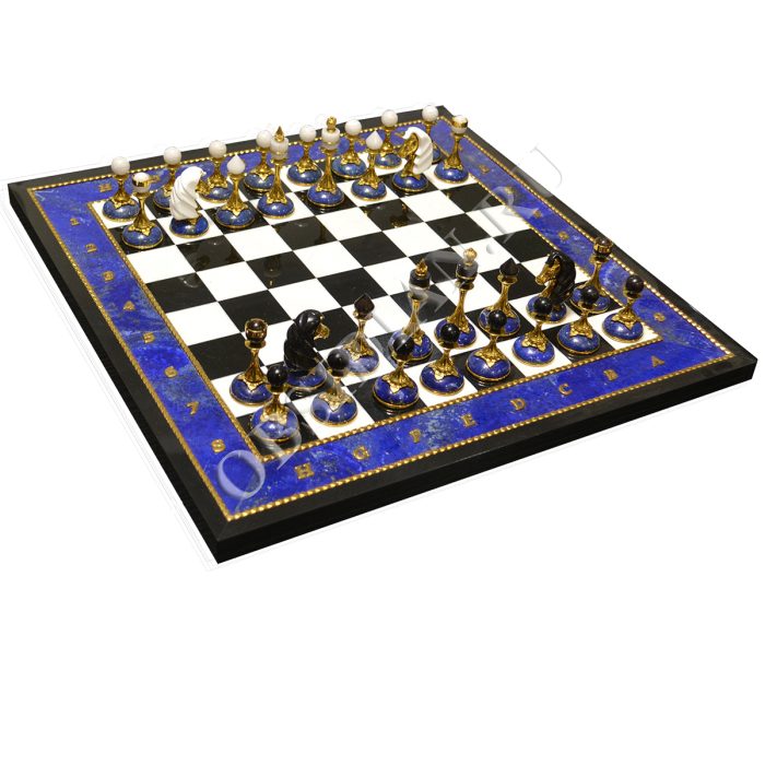 Шахматы из лазурита Ш-04