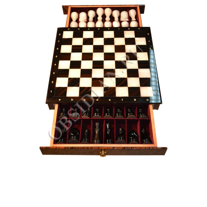 Шахматный стол из камня  Ш-30