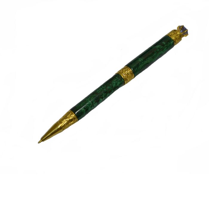 Малахитовая ручка Р-9-2