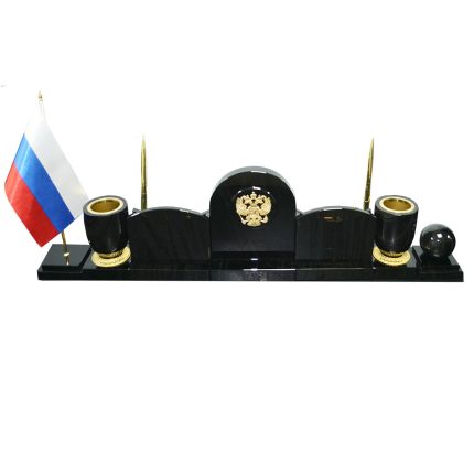 Настольный набор из камня  "Пассаж 3-2"