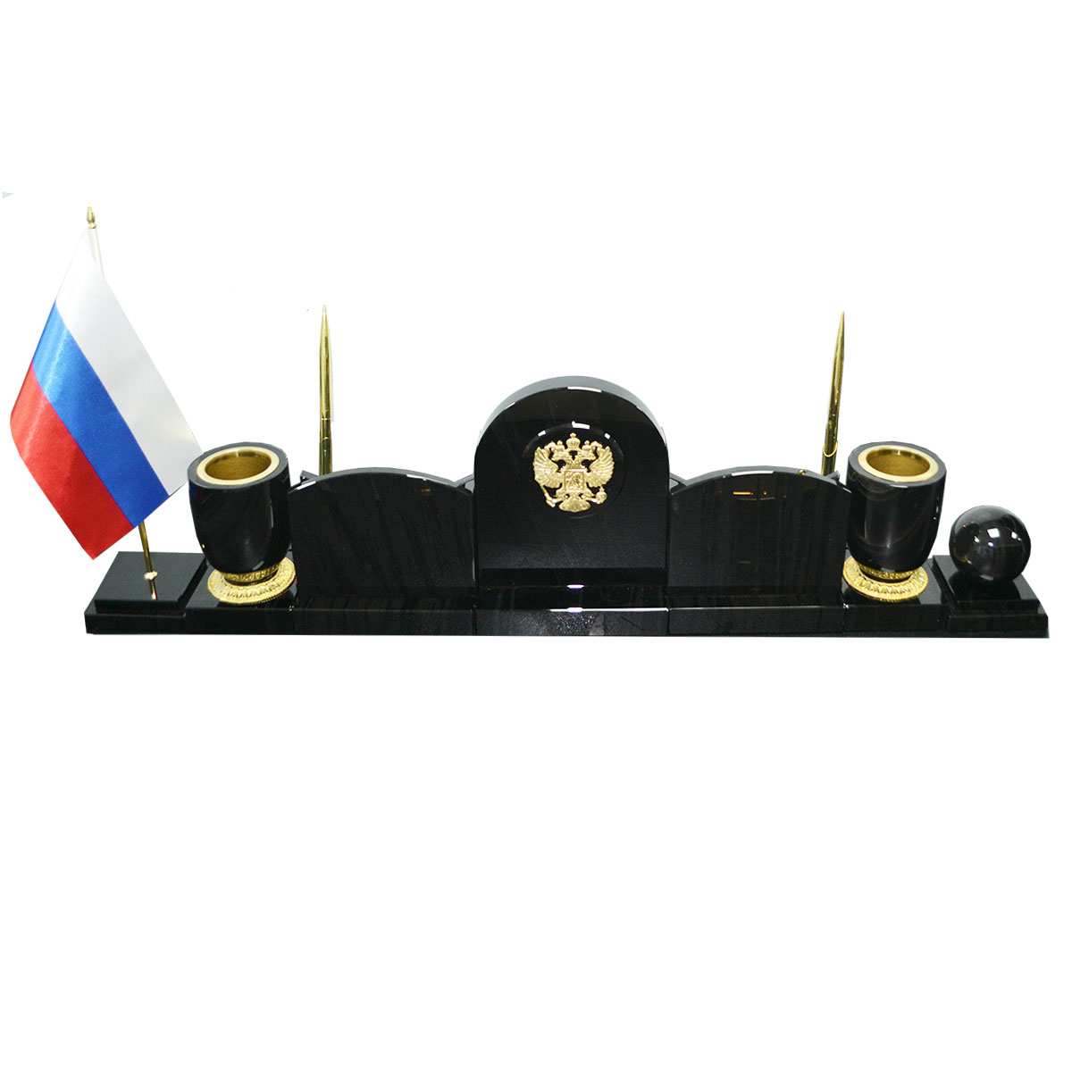 Настольный набор из камня "Пассаж 3-2" Настольный набор из камня "Пассаж 3-2"